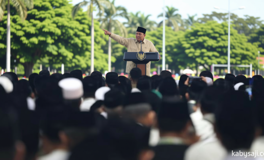 Prabowo: Only in Indonesia Do the Military, Police Manage Agriculture