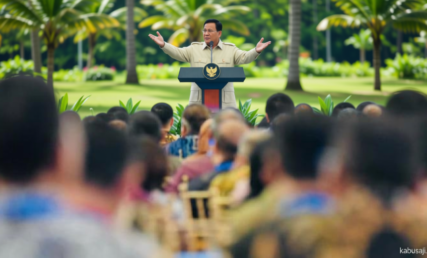 Prabowo: ‘I Lost Four Times but Never Interfered With Elected Leaders’