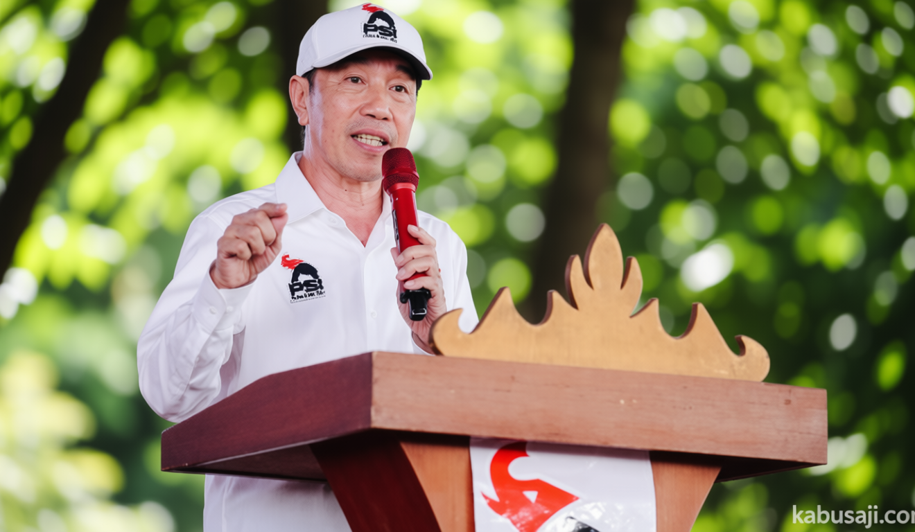 Topics Covered: Jokowi Yakin PSI Dapat Kursi di DPR pada Pemilu 2029