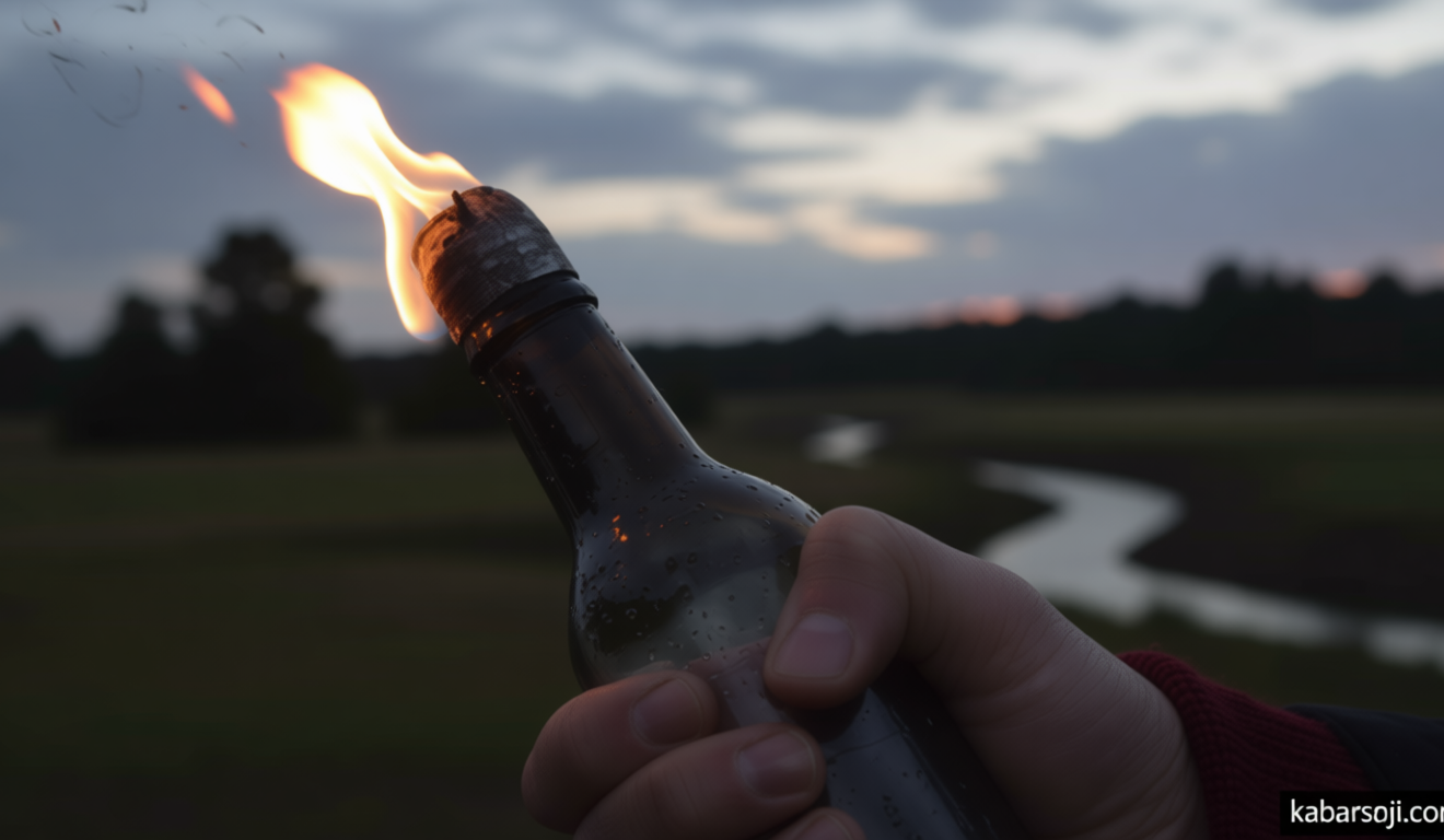 Historic Moment: Polisi Klaim Kantongi Identitas Pelempar Bom Molotov di Koja