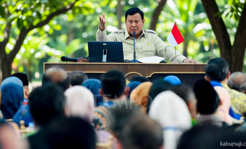 Prabowo Claims He Listens to Public Input on TikTok