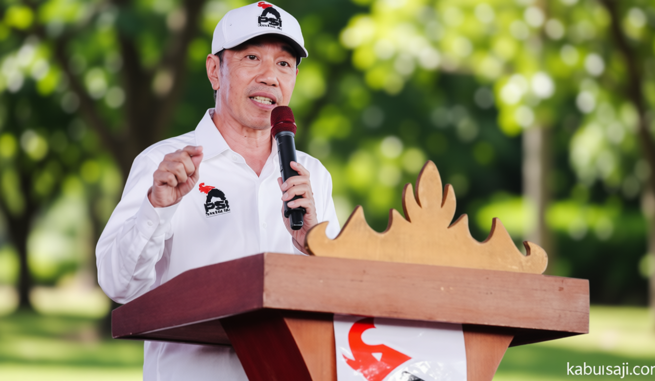 What Happened During: Penjelasan PSI soal Jokowi Letakkan Kaki di Atas Kepala Kerbau
