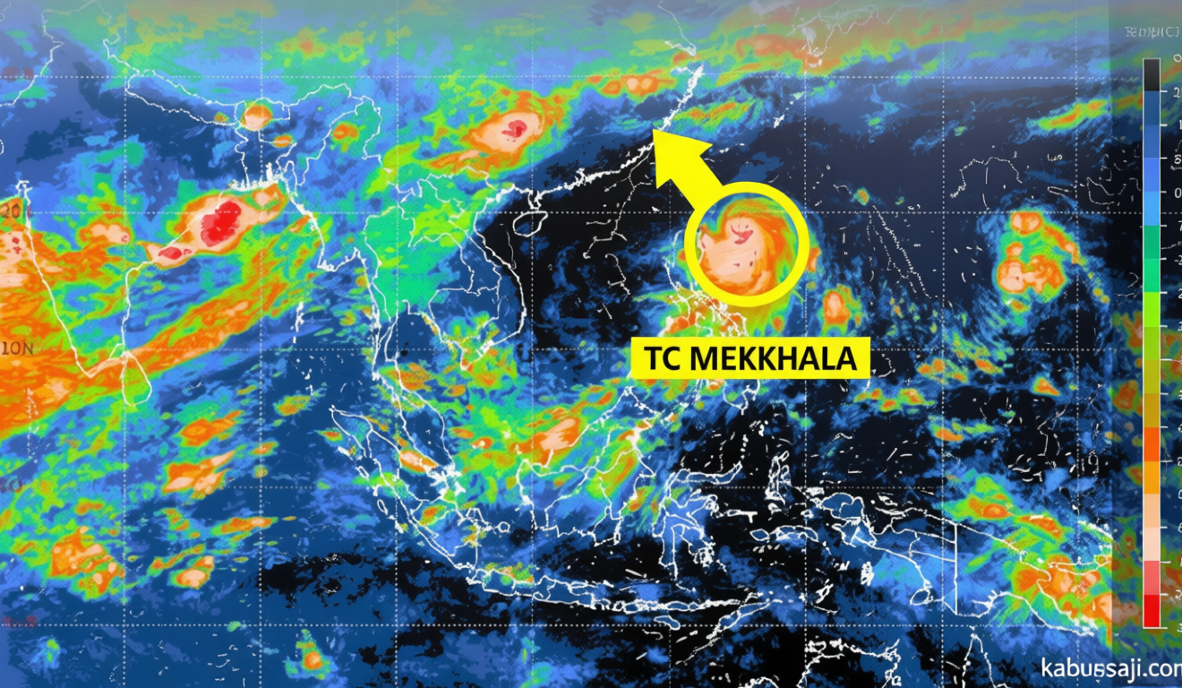 Meeting Results: BMKG Deteksi Siklon Tropis Mekkhala di Timur Laut Filipina