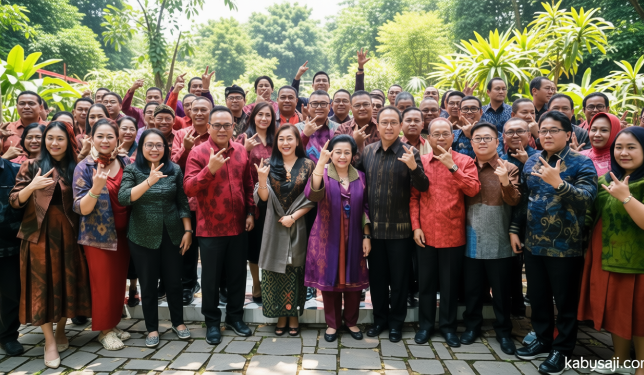 New Policy: Koster Paparkan Pengembangan Ekonomi Kreatif Bali di Hadapan Megawati