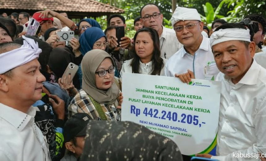 Latest Program: Hadirkan Perlindungan bagi Pekerja Rentan, BPJS Ketenagakerjaan dan Pemprov Jabar Salurkan Rp 49,3 Miliar