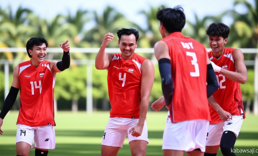 Facing Challenges: Kunci Timnas Voli Indonesia Juara AVC Men’s Cup 2026