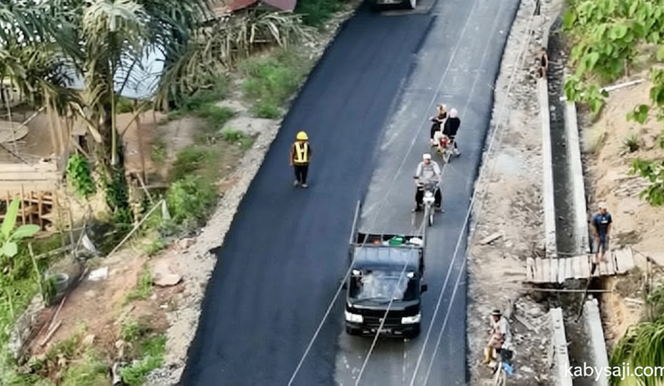 Special Plan: Warga Sipiongot Sumut Senang Akhirnya Jalan Diaspal Setelah Puluhan Tahun Terbengkalai