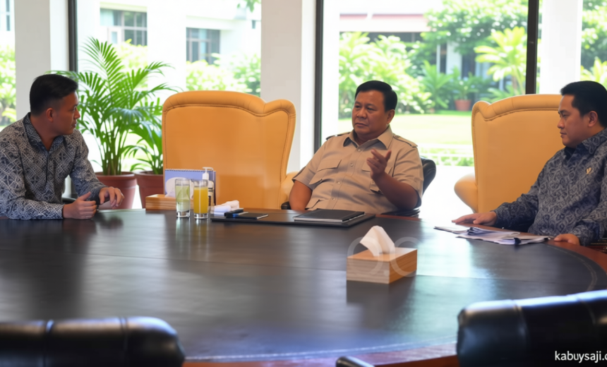Prabowo Joins Friday WFH Scheme in Hambalang