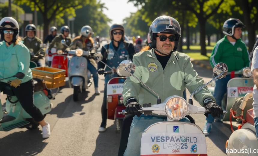 Rome Celebrates 80 Years of Italy’s Iconic Vespa Scooter