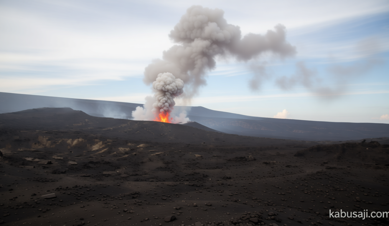 Gempa Embusan Gunung Anak Krakatau Semakin Meningkat