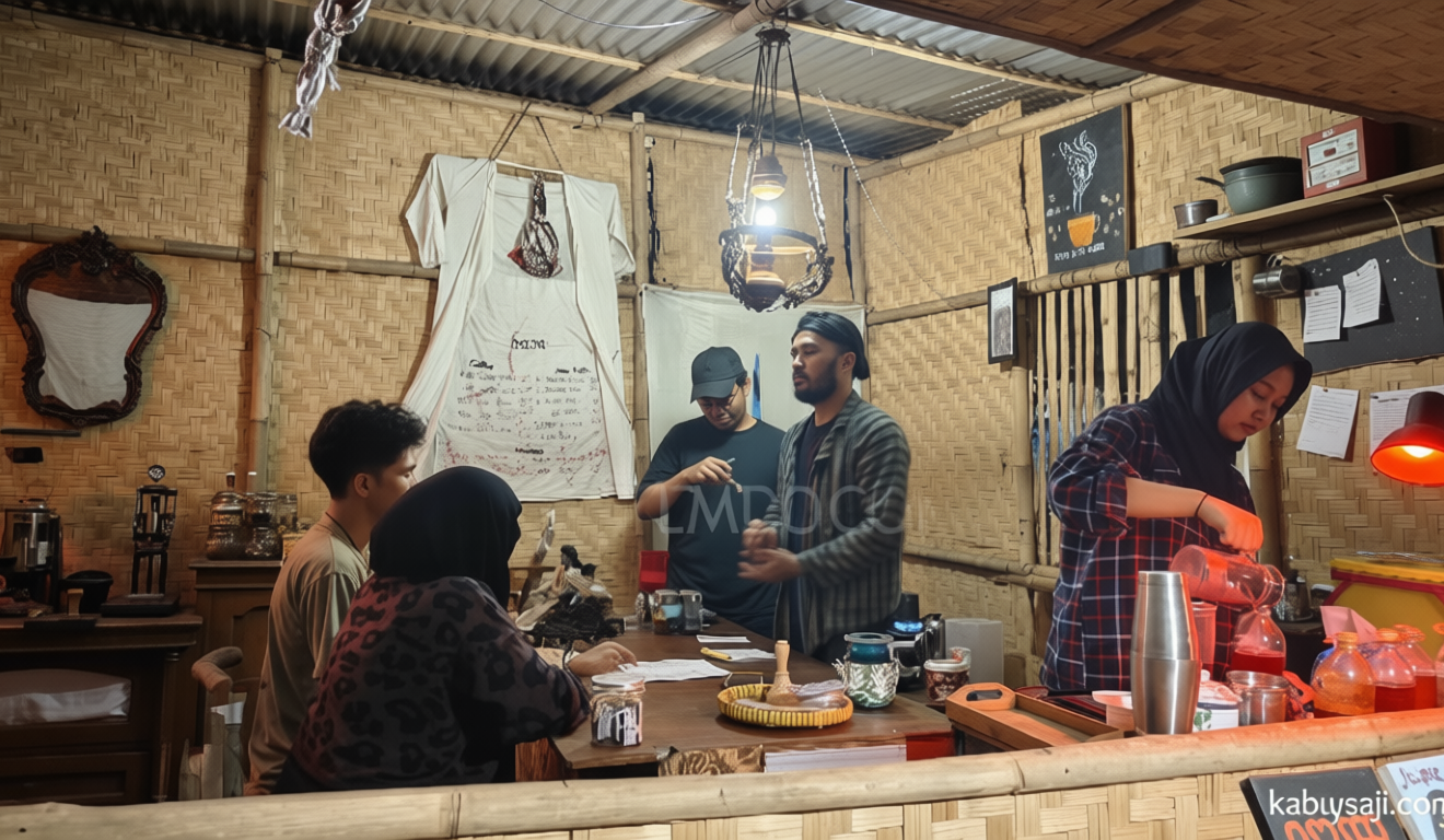 What Happened During: Bagaimana Kafe Mistis di Bekasi Menarik Pengunjung