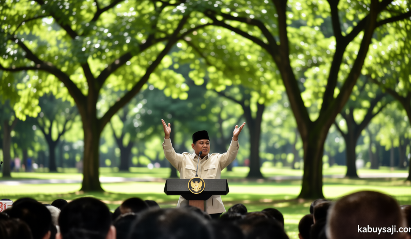 Prabowo: It Is a Sin for Leaders to Lie to the People