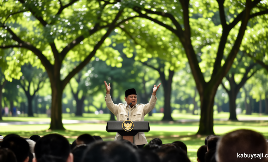 Prabowo: It Is a Sin for Leaders to Lie to the People