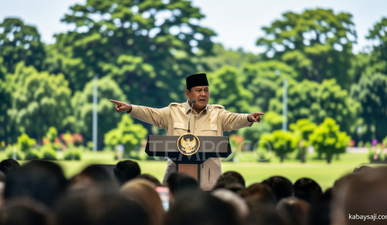 Prabowo Ungkap Temuan Cadangan Emas Besar di Pegunungan Papua
