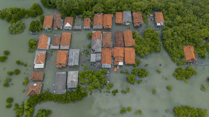 Potensi Banjir Rob di Pesisir Utara Jawa Barat 9-16 Juli