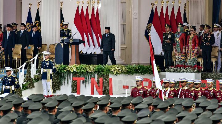 Putra Ferdy Sambo Ikut Dilantik Prabowo Jadi Perwira Remaja