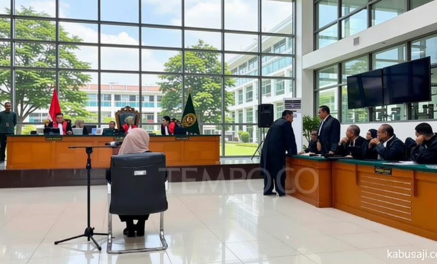 Tim Pembela Tifauzia Tyassuma Tolak Sidang Perdana Berlanjut