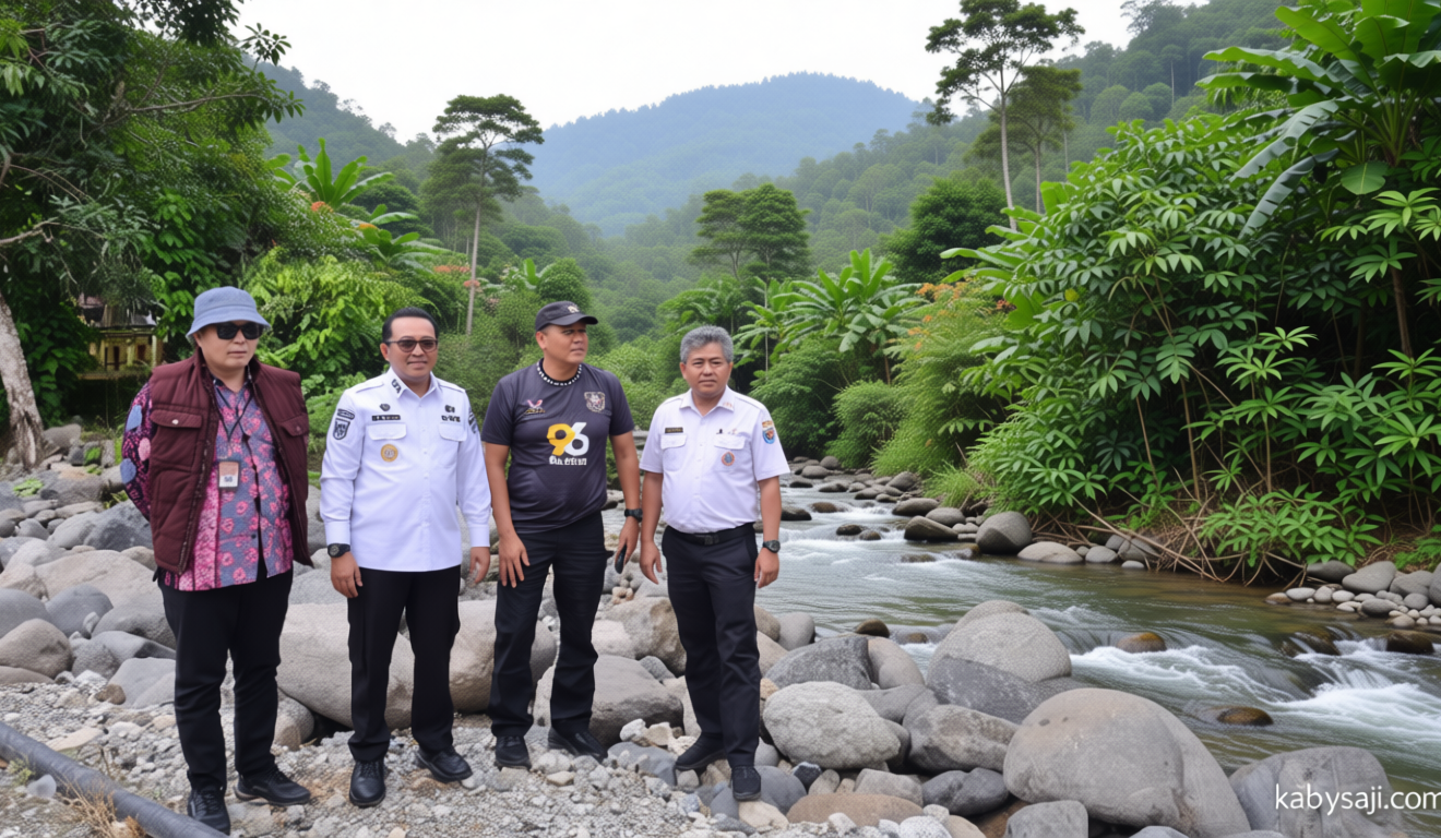 Bupati Tanah Datar Geser TKD Tambahan untuk Pulihkan Irigasi 68 Hektare Sawah dan Perbaikan Dua Jembatan