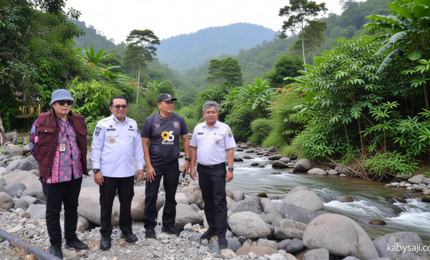 Bupati Tanah Datar Geser TKD Tambahan untuk Pulihkan Irigasi 68 Hektare Sawah dan Perbaikan Dua Jembatan