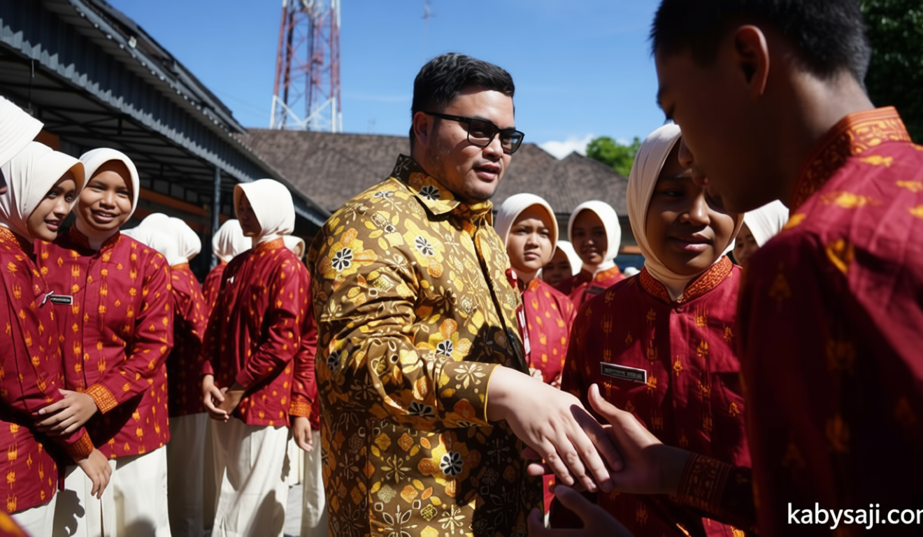 Bupati Kediri Beri Semangat Siswa SMA Dharma Wanita 1 Pare, Tekankan Fokus Belajar dan Raih Prestasi