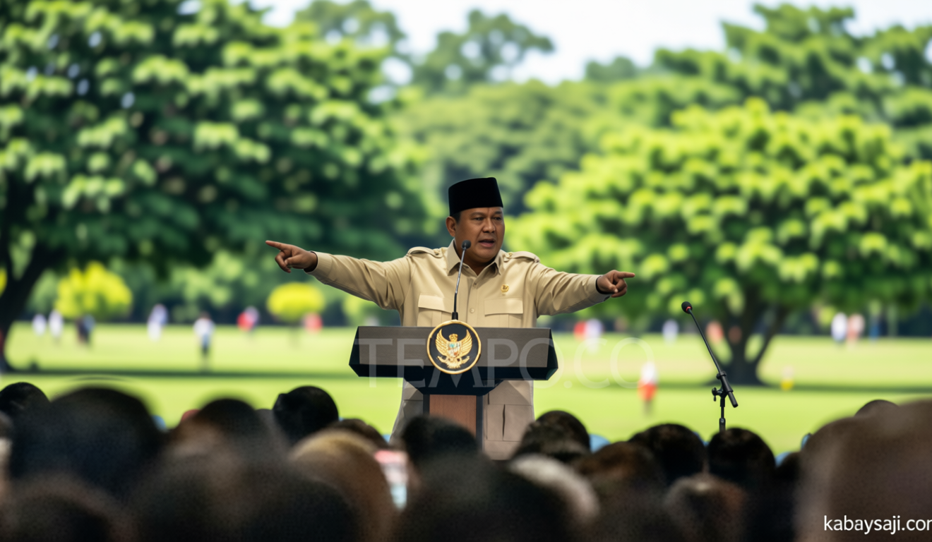 Prabowo: Social Media Can Mislead, Trust Elected Leaders Instead