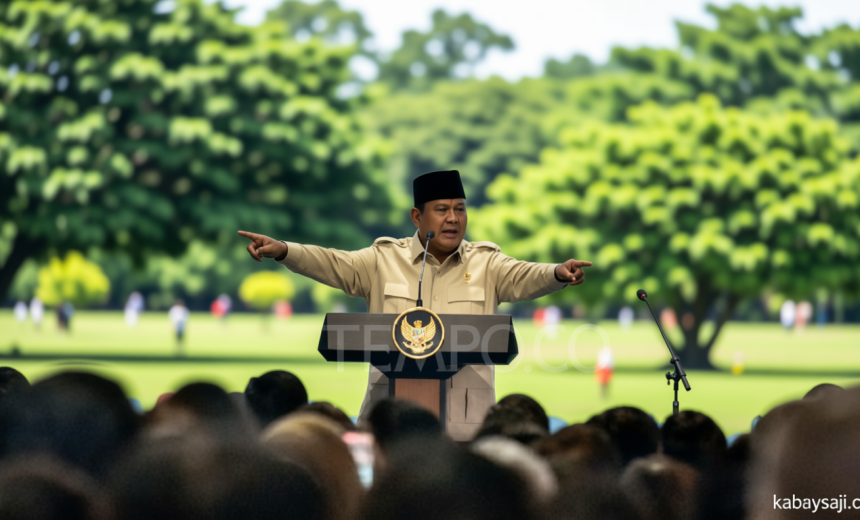 Prabowo: Social Media Can Mislead, Trust Elected Leaders Instead
