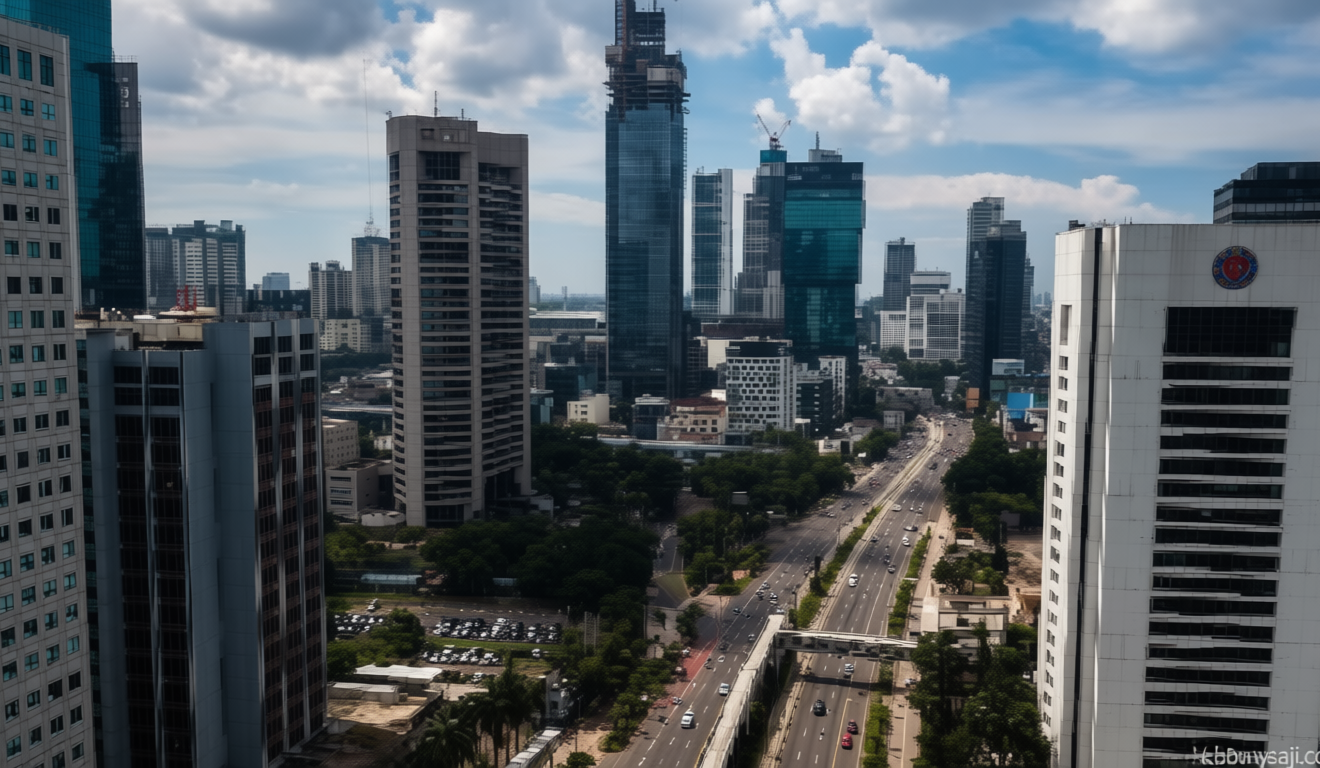 BMKG Forecasts Mostly Cloudy Skies Across Jakarta on Sunday