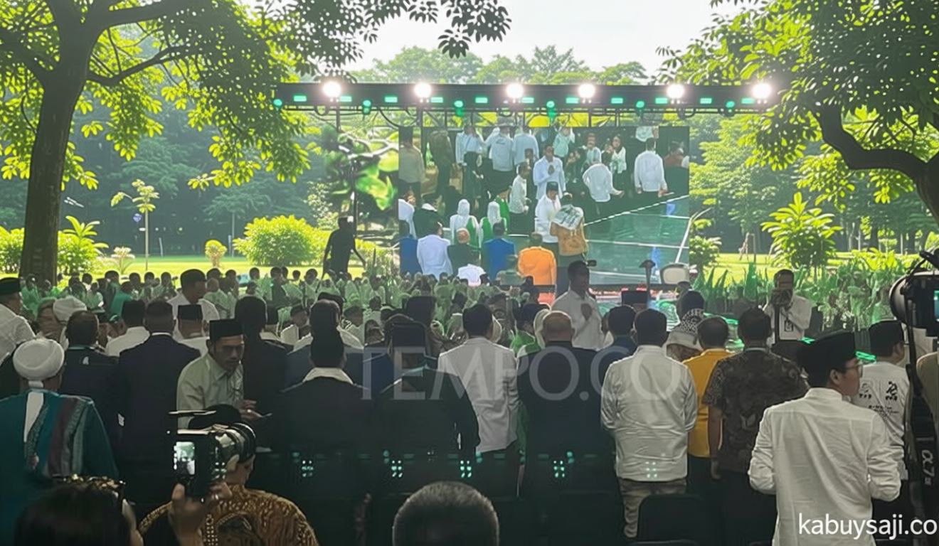 Kelakar Prabowo: Katanya MBG Singkatan ‘Mas Bahlil Ganteng’