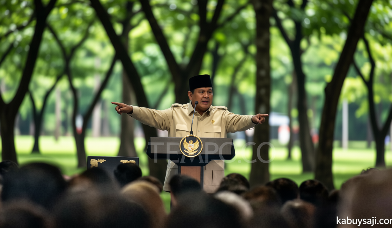Prabowo: Percayalah ke Pemimpin – Medsos Belum Tentu Benar