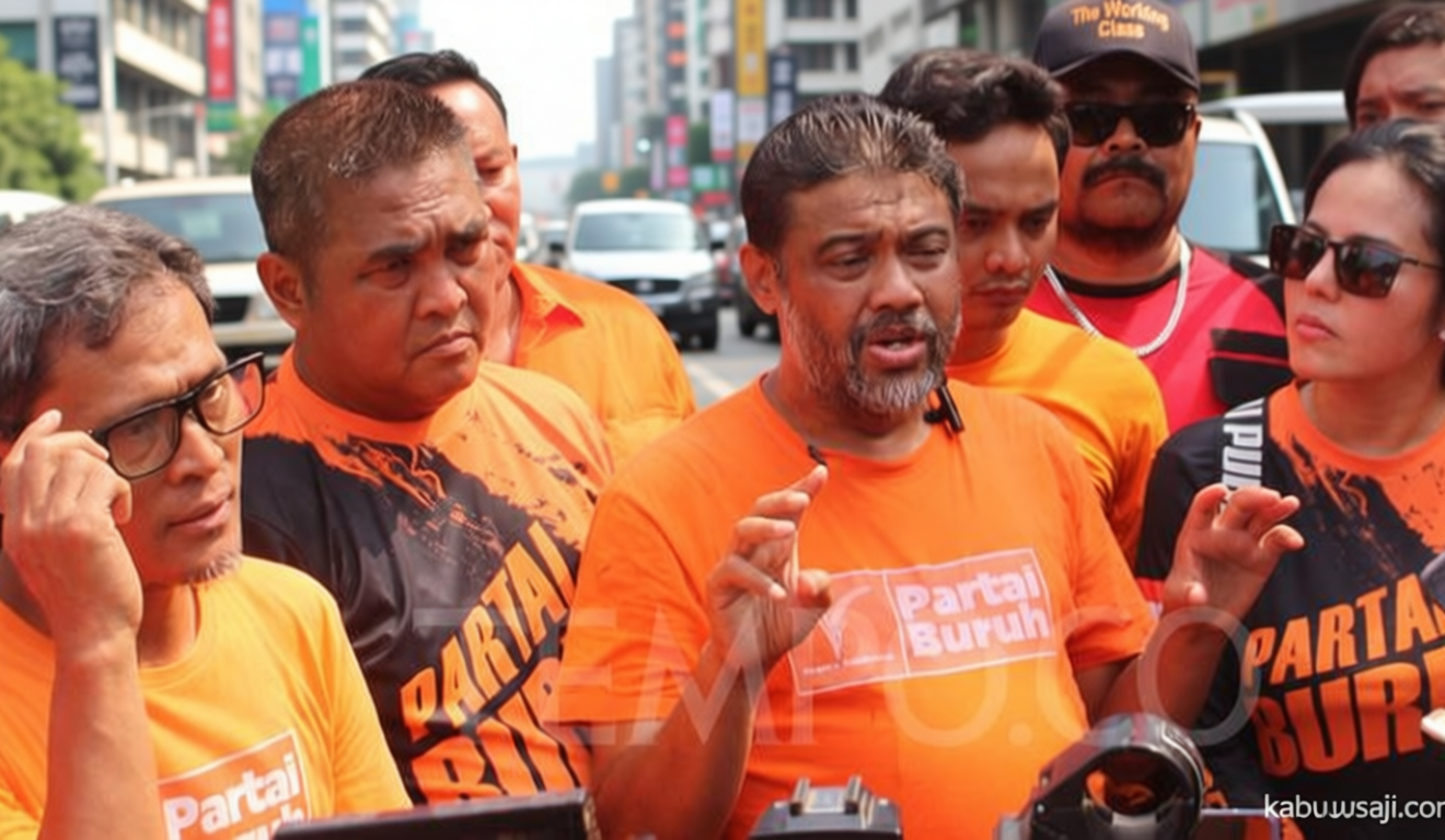 Labor Rights Activist Reports Kidnapped Jakarta Workers Case to Prabowo