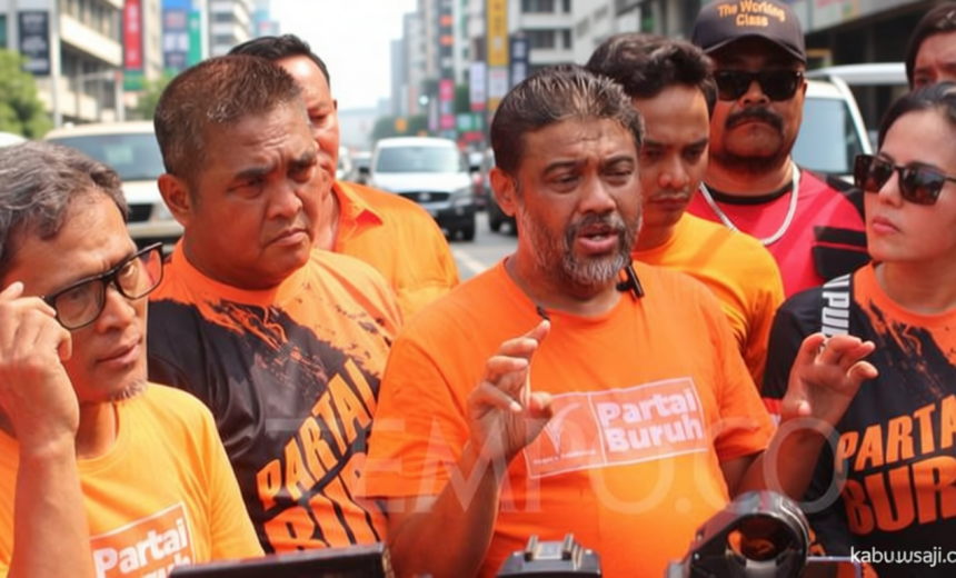 Labor Rights Activist Reports Kidnapped Jakarta Workers Case to Prabowo