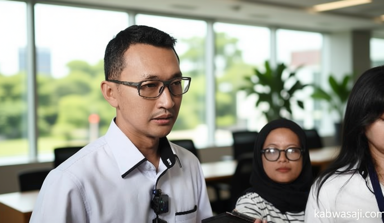 Bupati dan Sekda Kuantan Singingi Menyerahkan Diri ke KPK