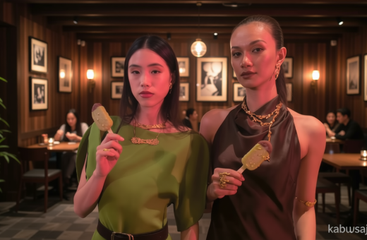 Latest Facts: Kala Detail Es Krim Menjadi Perhiasan Unik