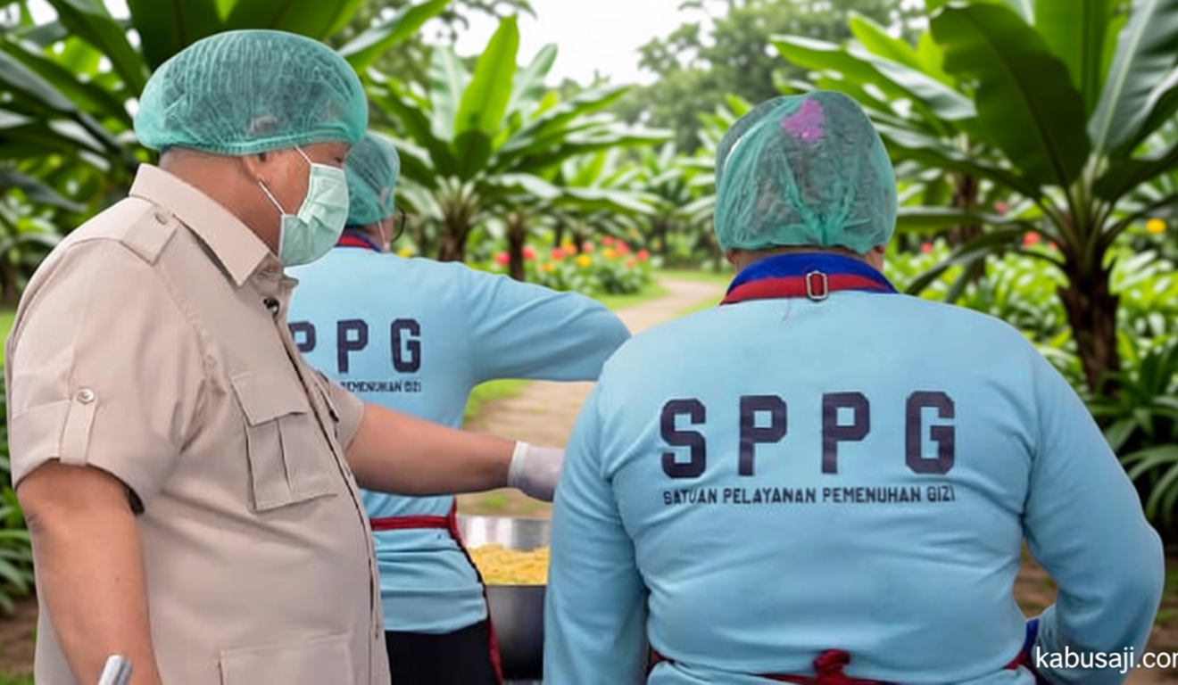 Prabowo Welcomes Police, Military Inspection at MBG Kitchens