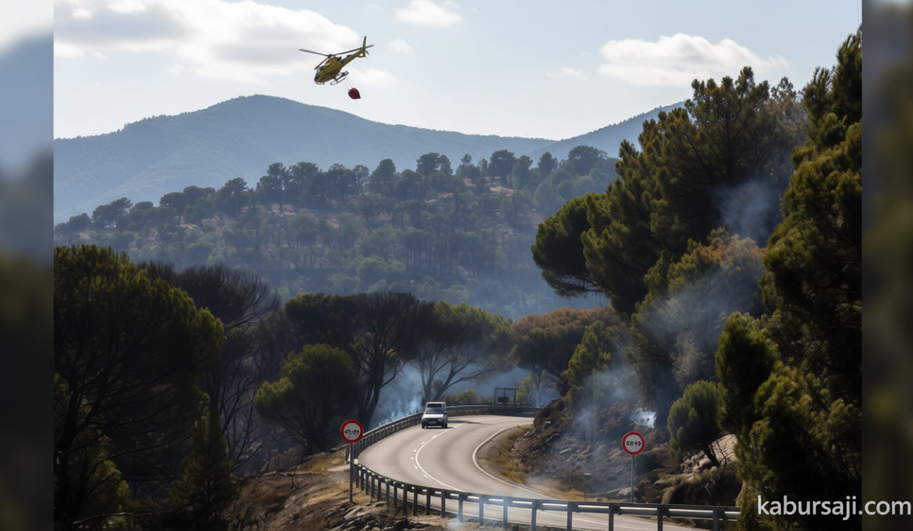 Firefighters Battle Wildfires Across Southern Europe