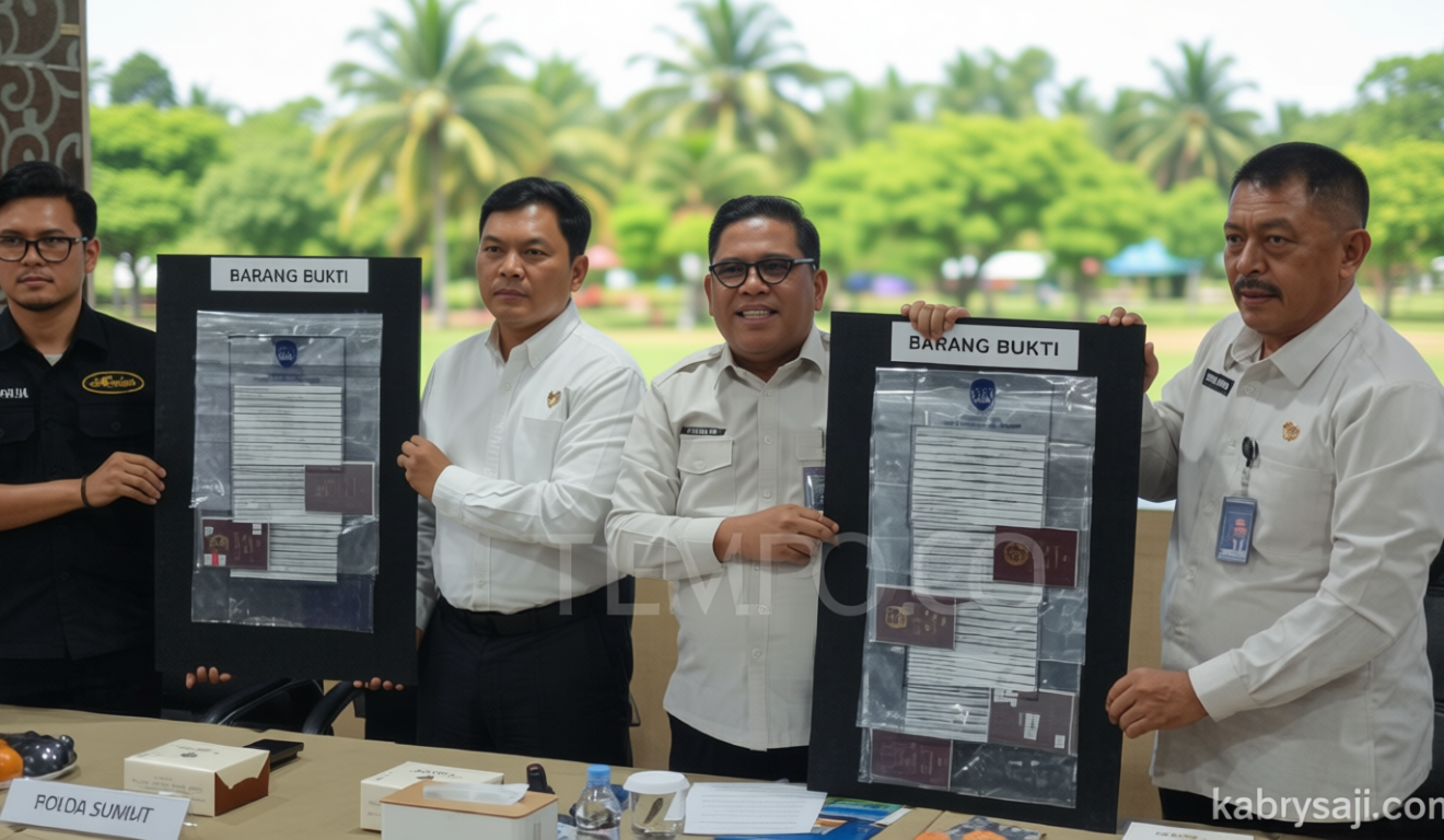 Historic Moment: Sindikat Love Scamming di Medan, 7 WNA dan 31 WNI Ditangkap