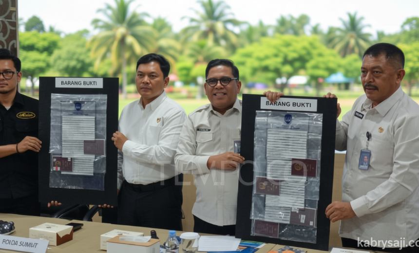 Historic Moment: Sindikat Love Scamming di Medan, 7 WNA dan 31 WNI Ditangkap
