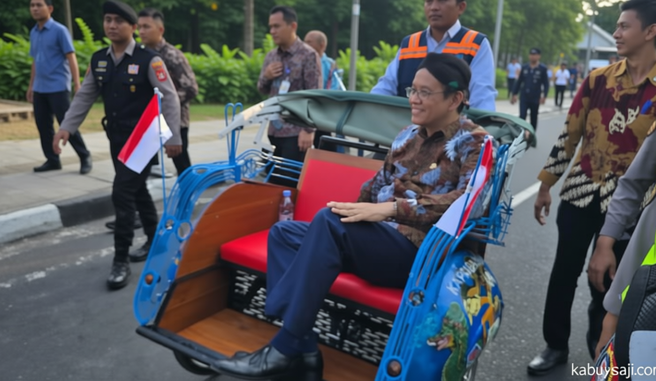 Electric Pedicabs Hit the Streets of Yogyakarta’s Alun-Alun Kidul