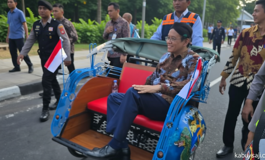 Electric Pedicabs Hit the Streets of Yogyakarta’s Alun-Alun Kidul