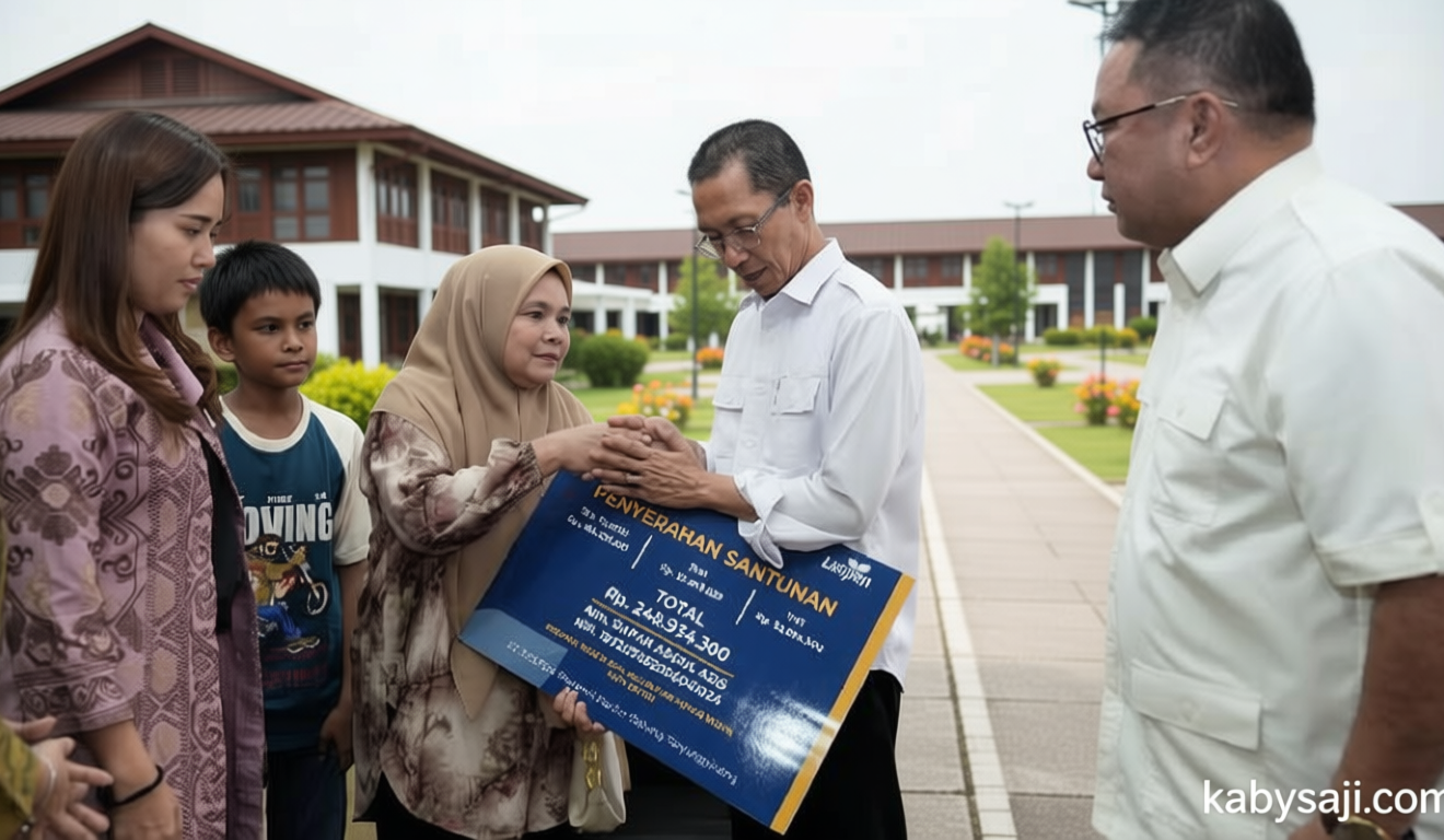 Latest Program: Taspen Salurkan Manfaat JKK dan JKM Kepada Dua Keluarga ASN di Kepulauan Riau