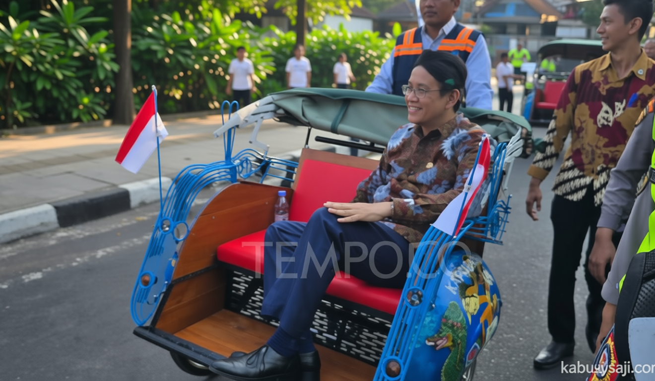 Special Plan: Menkeu Purbaya dan Sultan HB X Luncurkan Becak Listrik