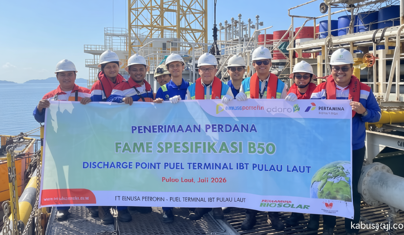 Key Strategy: Elnusa Petrofin Dukung Implementasi B50 Nasional Lewat Penyaluran Perdana Biosolar Industri