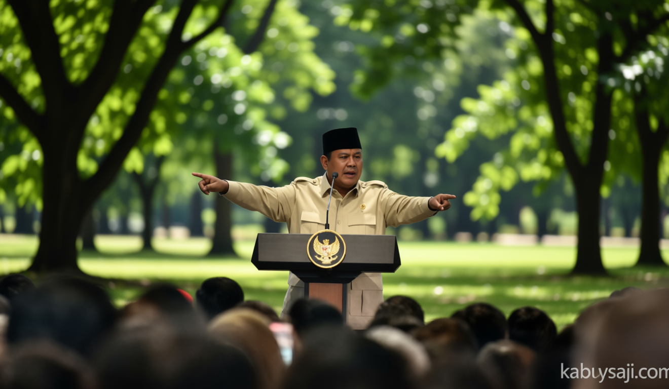 Prabowo Reveals Massive Gold Reserves in Papua Mountains