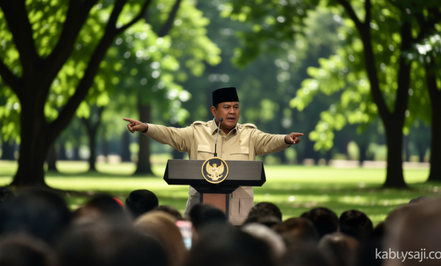 Prabowo Reveals Massive Gold Reserves in Papua Mountains