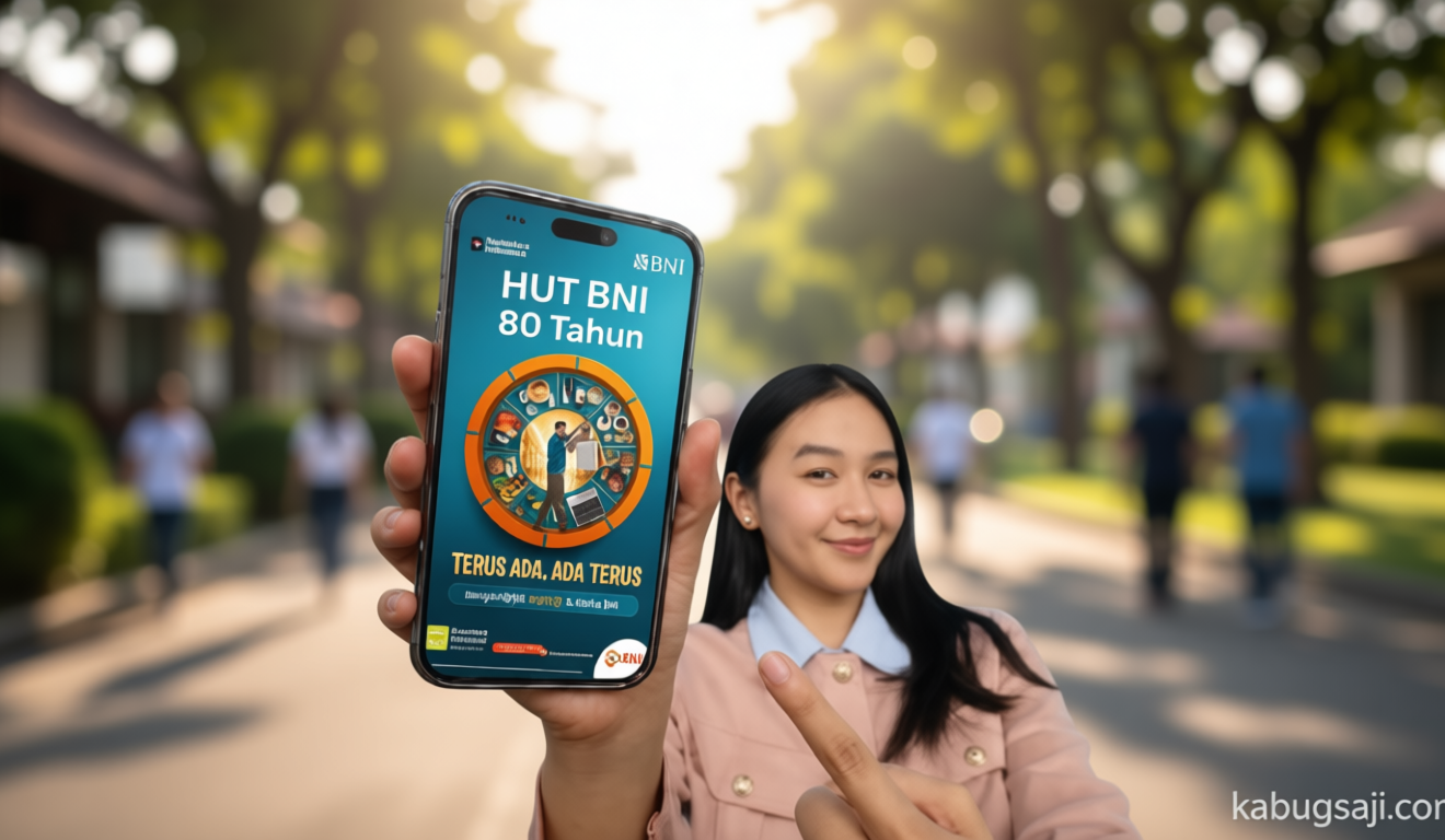 New Policy: Rayakan HUT ke-80, BNI Hadirkan Promo Spesial ‘Terus Ada, Ada Terus’