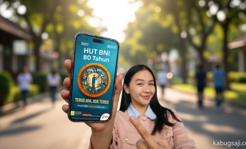 New Policy: Rayakan HUT ke-80, BNI Hadirkan Promo Spesial ‘Terus Ada, Ada Terus’