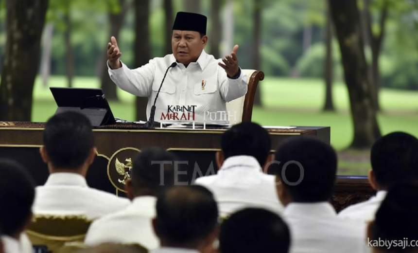 Prabowo Says Government Resolved 110 Issues in 18 Months